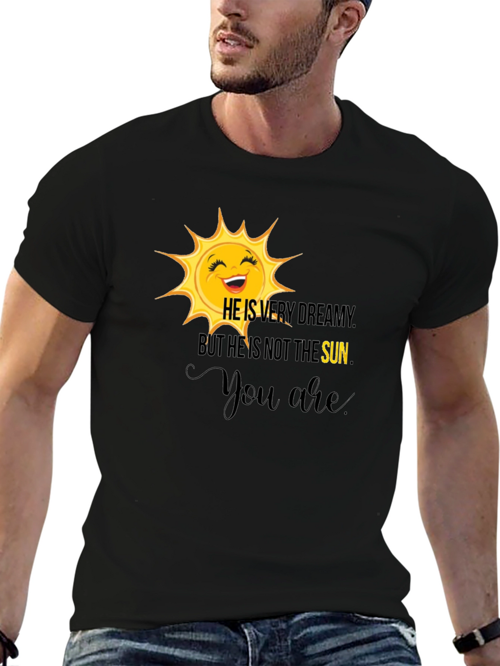 Dreamy Sun Graphic T-Shirt - Comfort Fit