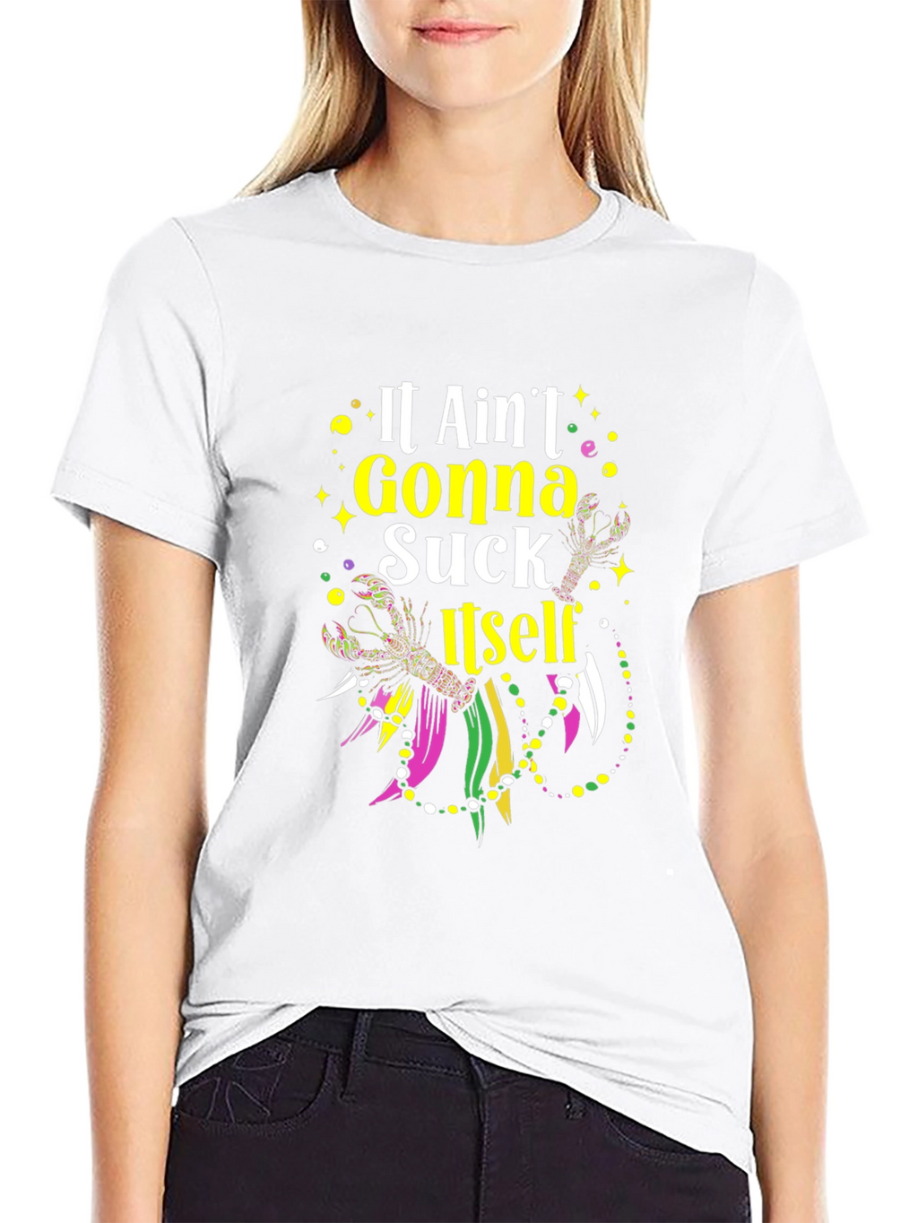 Mardi Gras T-Shirt - It Aint Gonna Suck Itself
