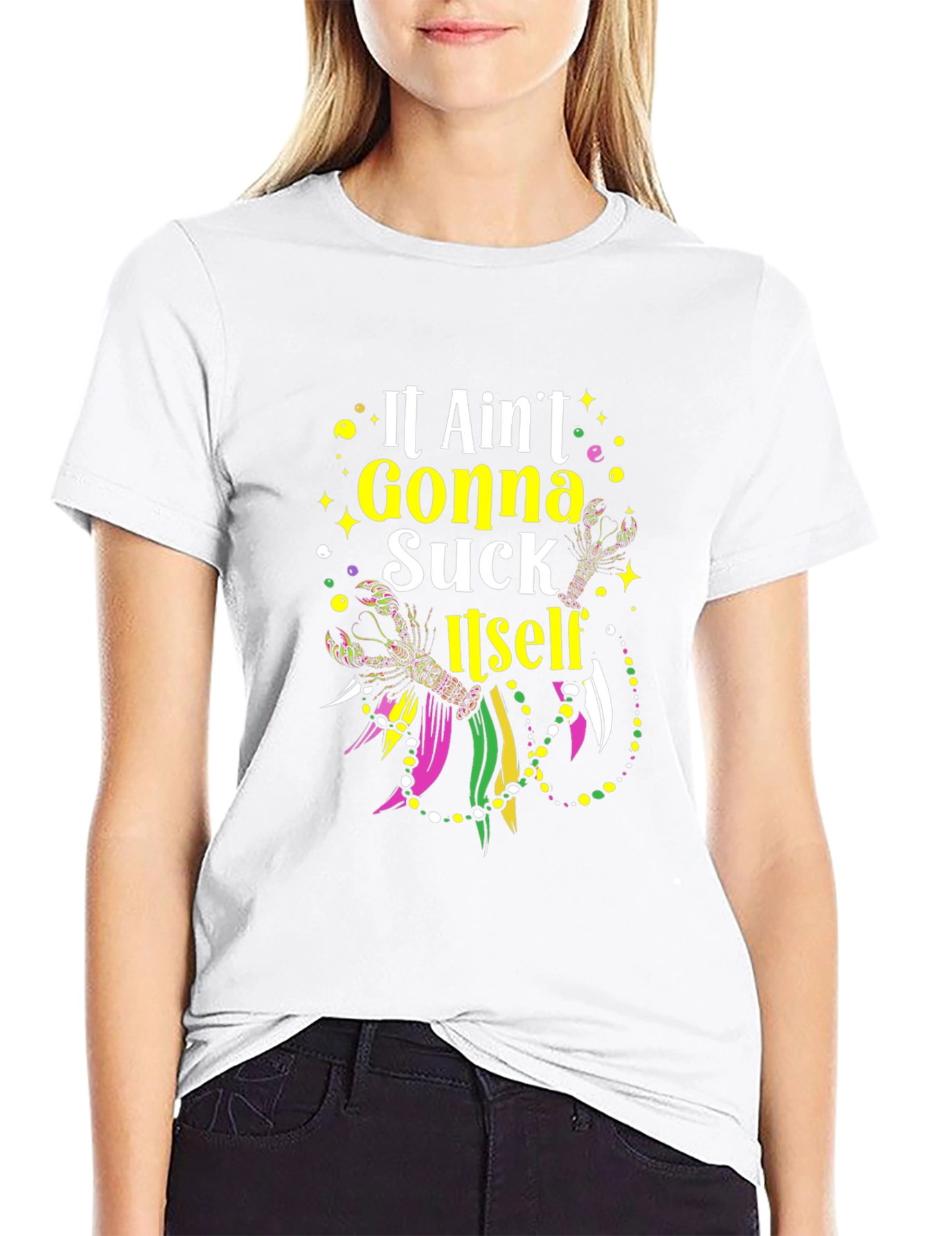 Mardi Gras T-Shirt - It Aint Gonna Suck Itself