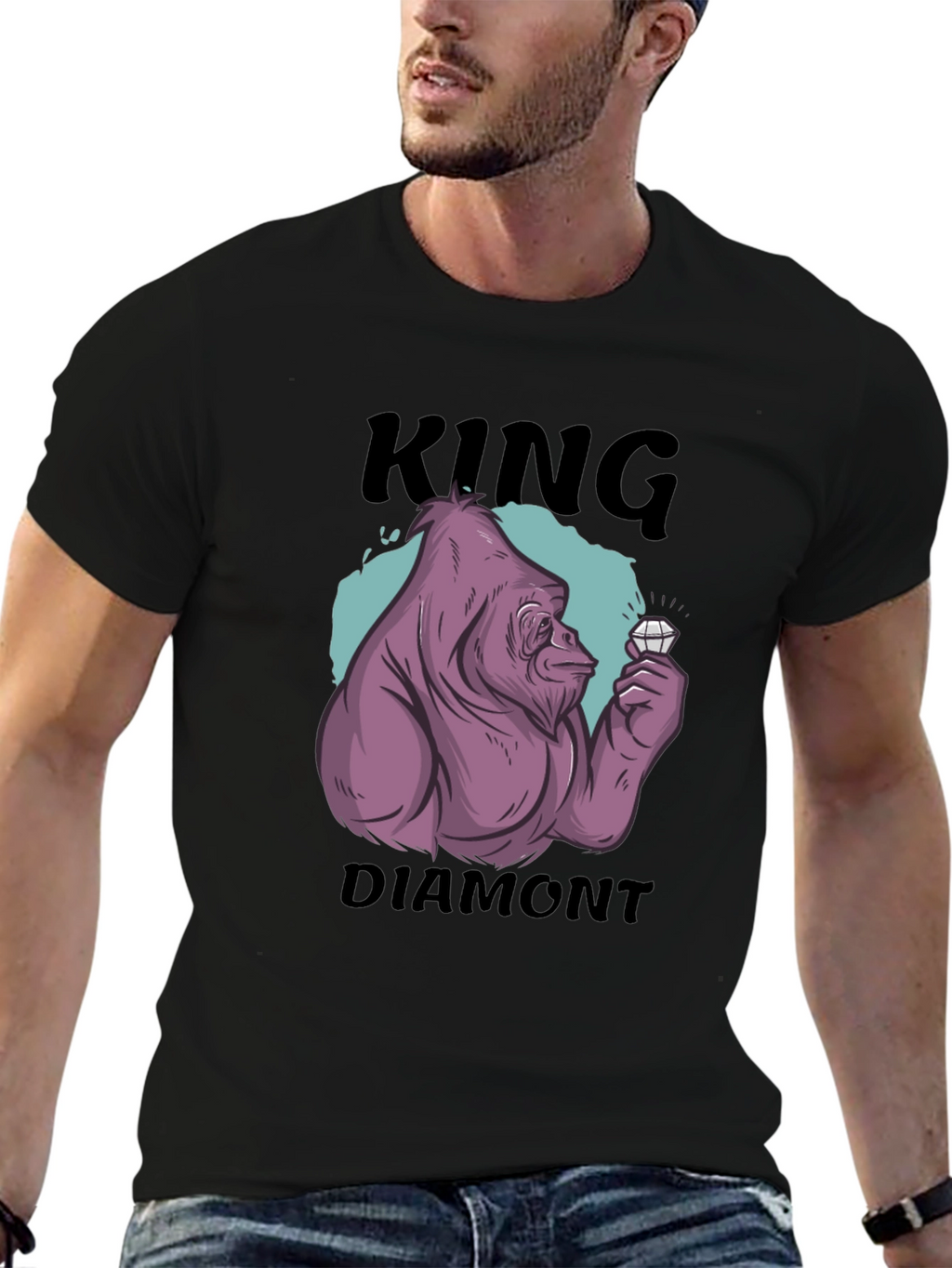 King Diamont Gorilla T-Shirt