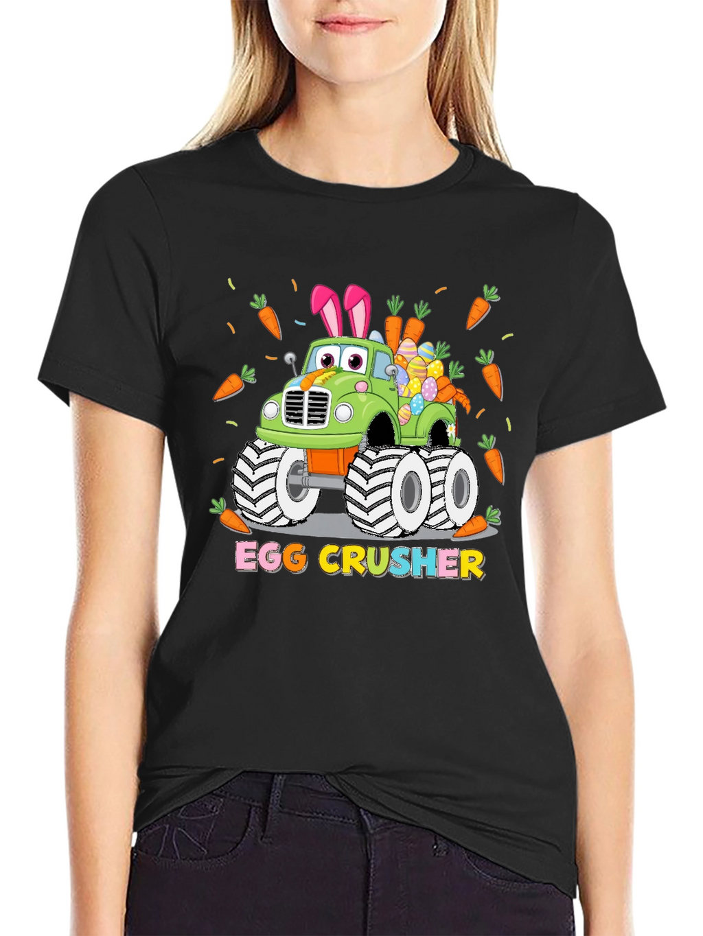 Easter Egg Crusher Monster Truck T-Shirt