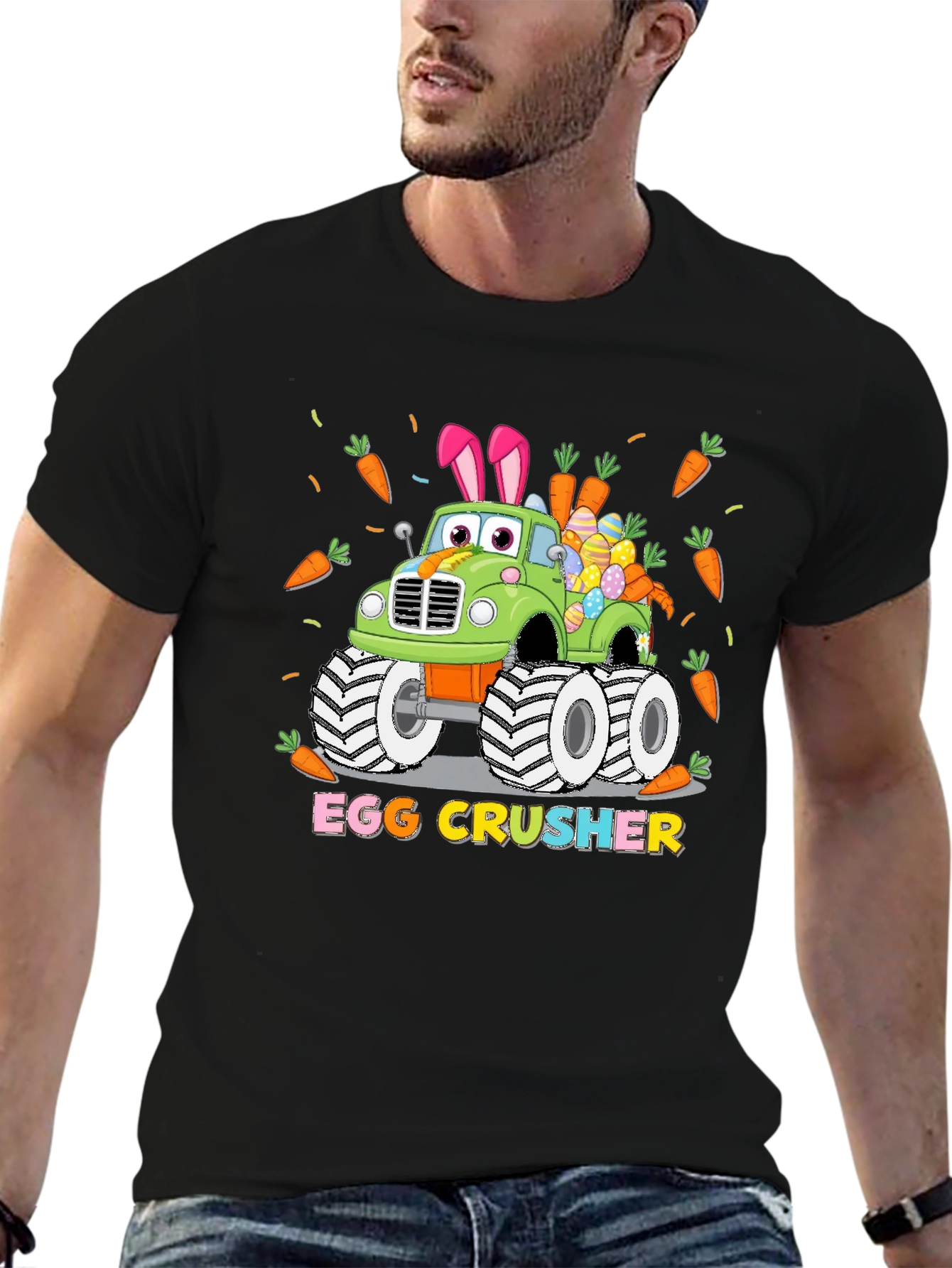 Easter Egg Crusher Monster Truck T-Shirt