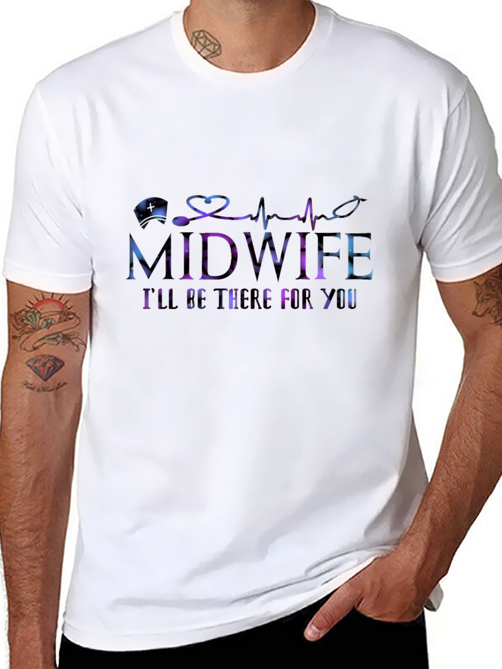 Midwife Ill Be There For You T-Shirt