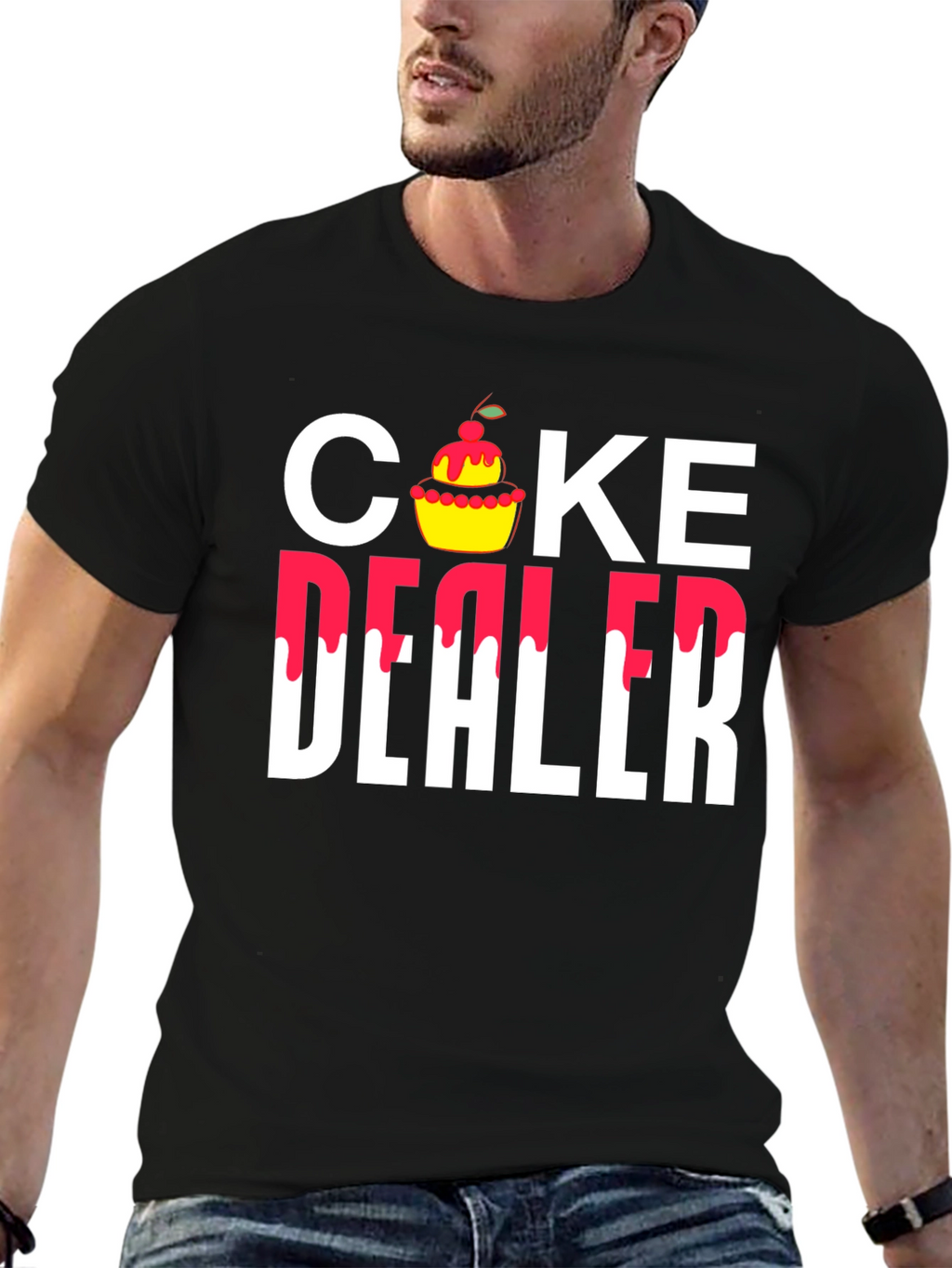 Cake Dealer Graphic T-Shirt