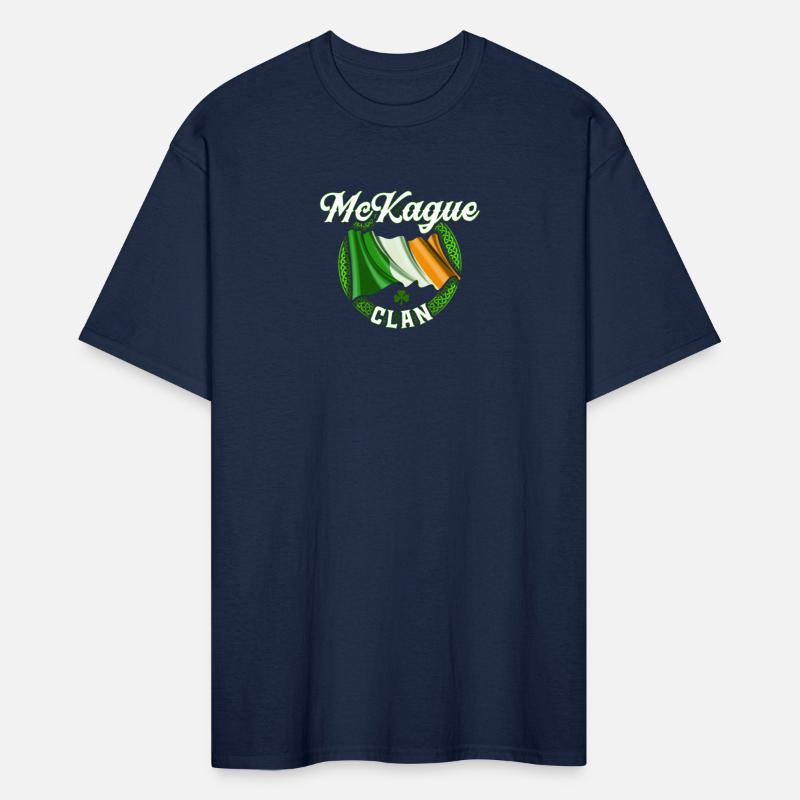 Mckague Surname Irish Last Name Ireland Flag