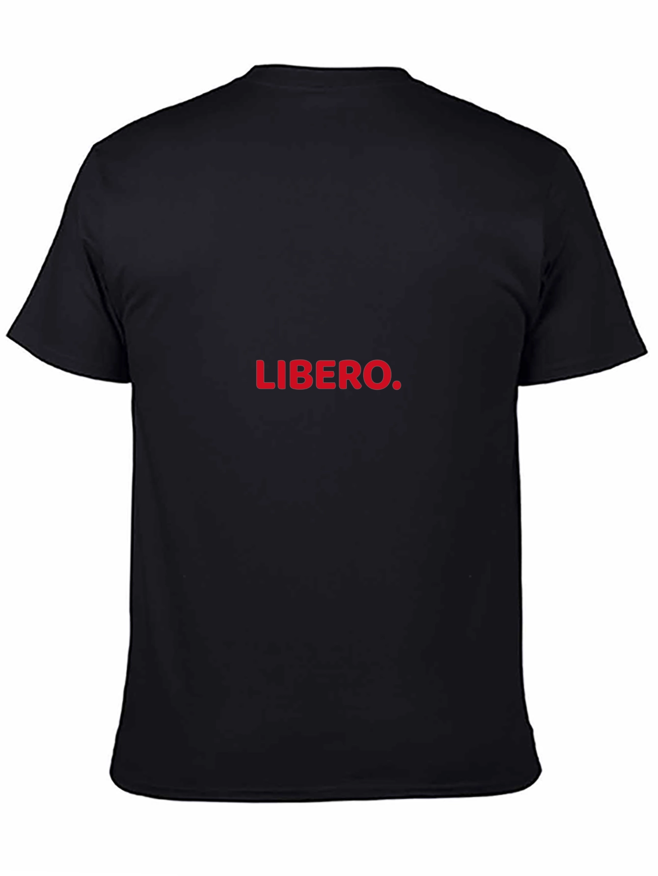 Libero Black T-Shirt Volleyball Player