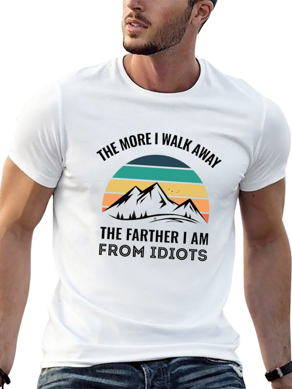 The More I Walk Away T-Shirt