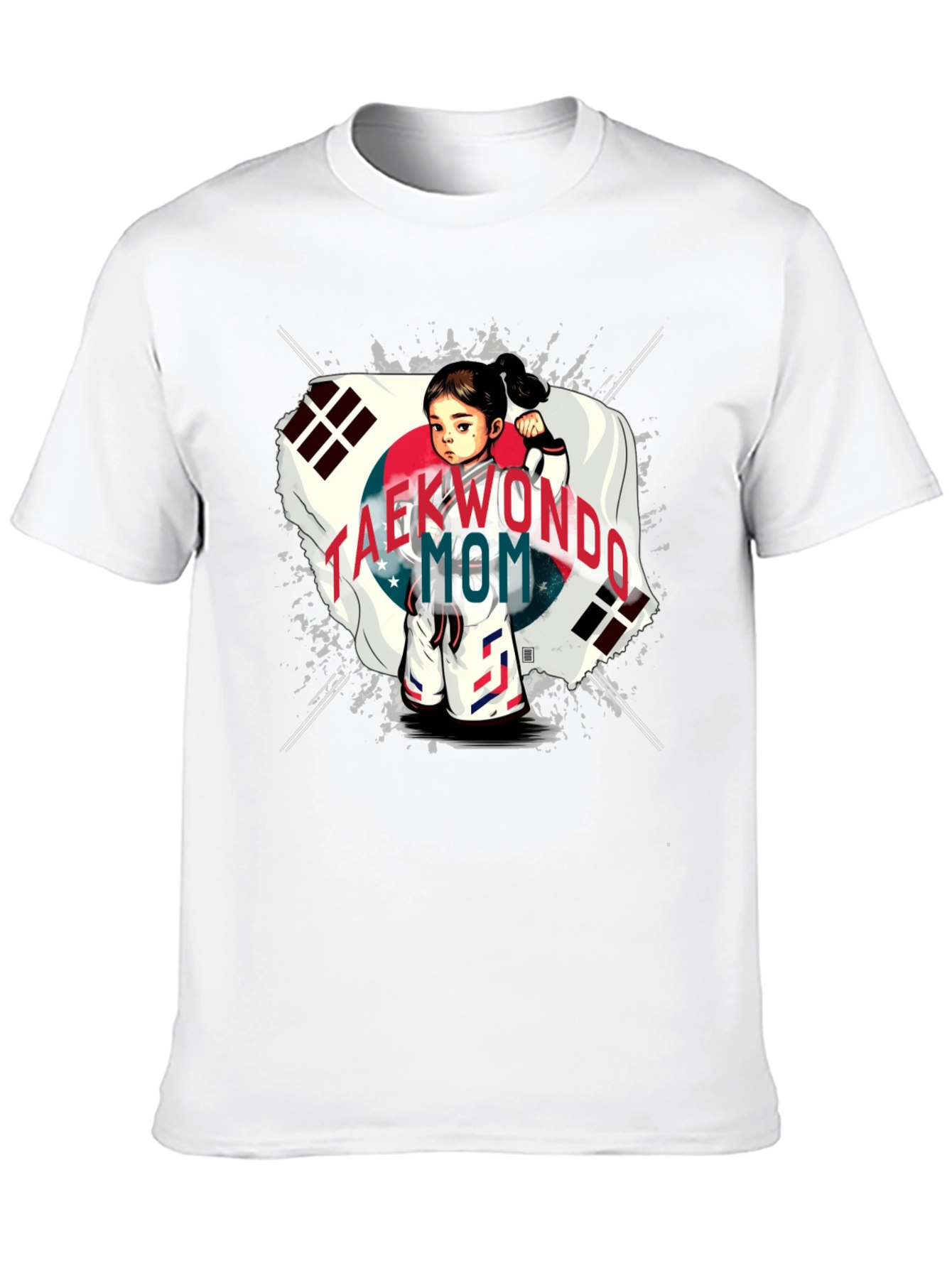 Taekwondo Mom Graphic Tee - Martial Arts Love!