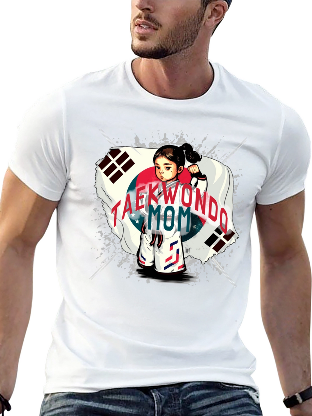 Taekwondo Mom Graphic Tee - Martial Arts Love!