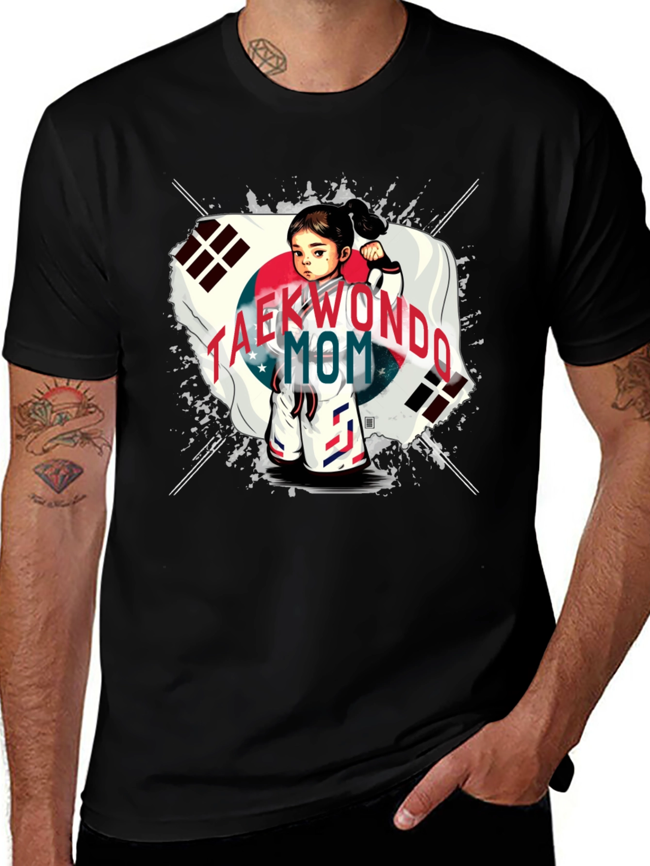 Taekwondo Mom Graphic Tee - Martial Arts Love!