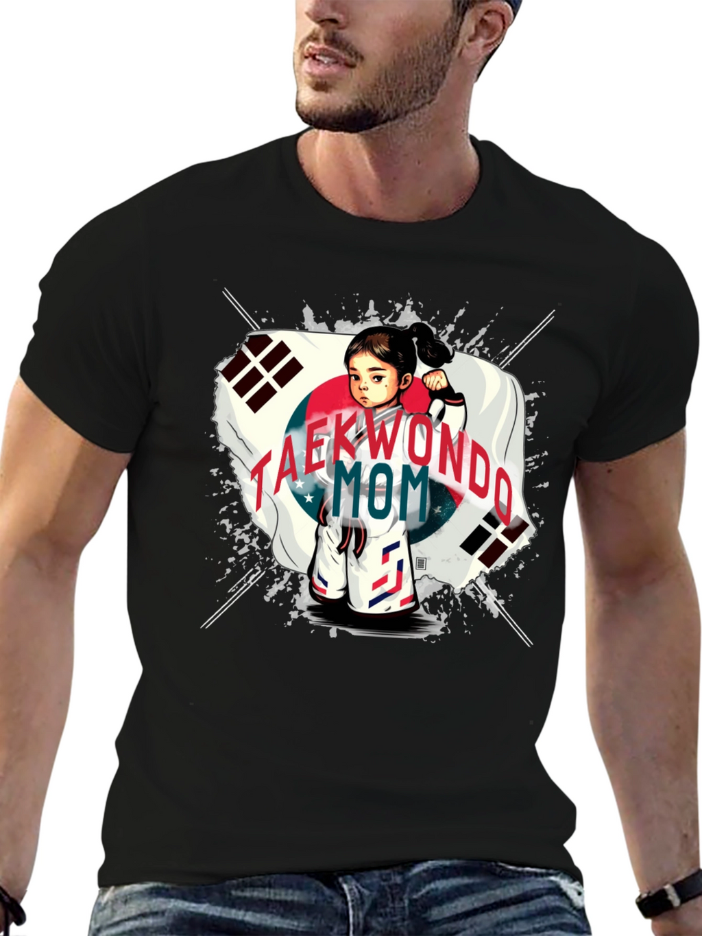 Taekwondo Mom Graphic Tee - Martial Arts Love!