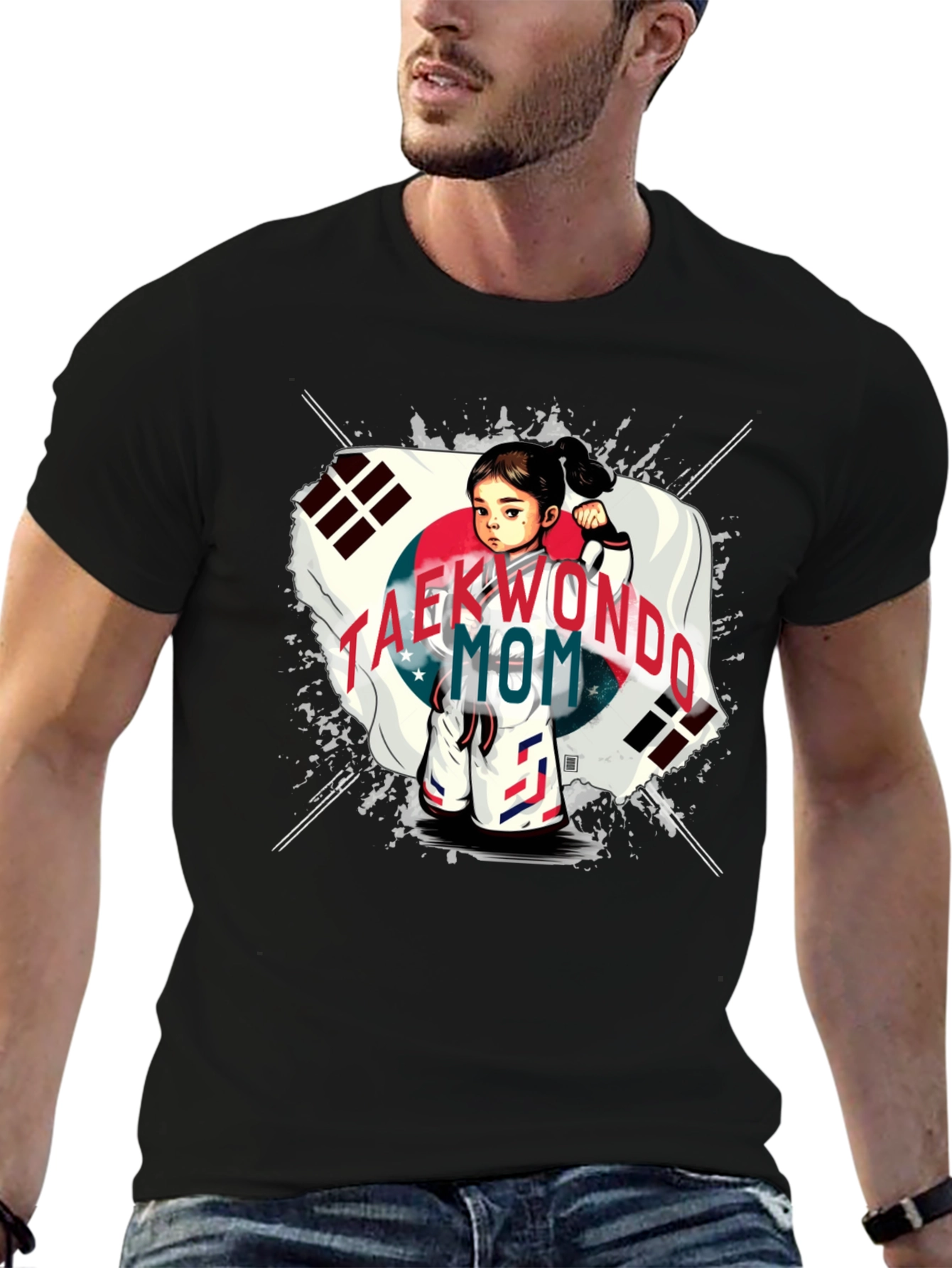 Taekwondo Mom Graphic Tee - Martial Arts Love!