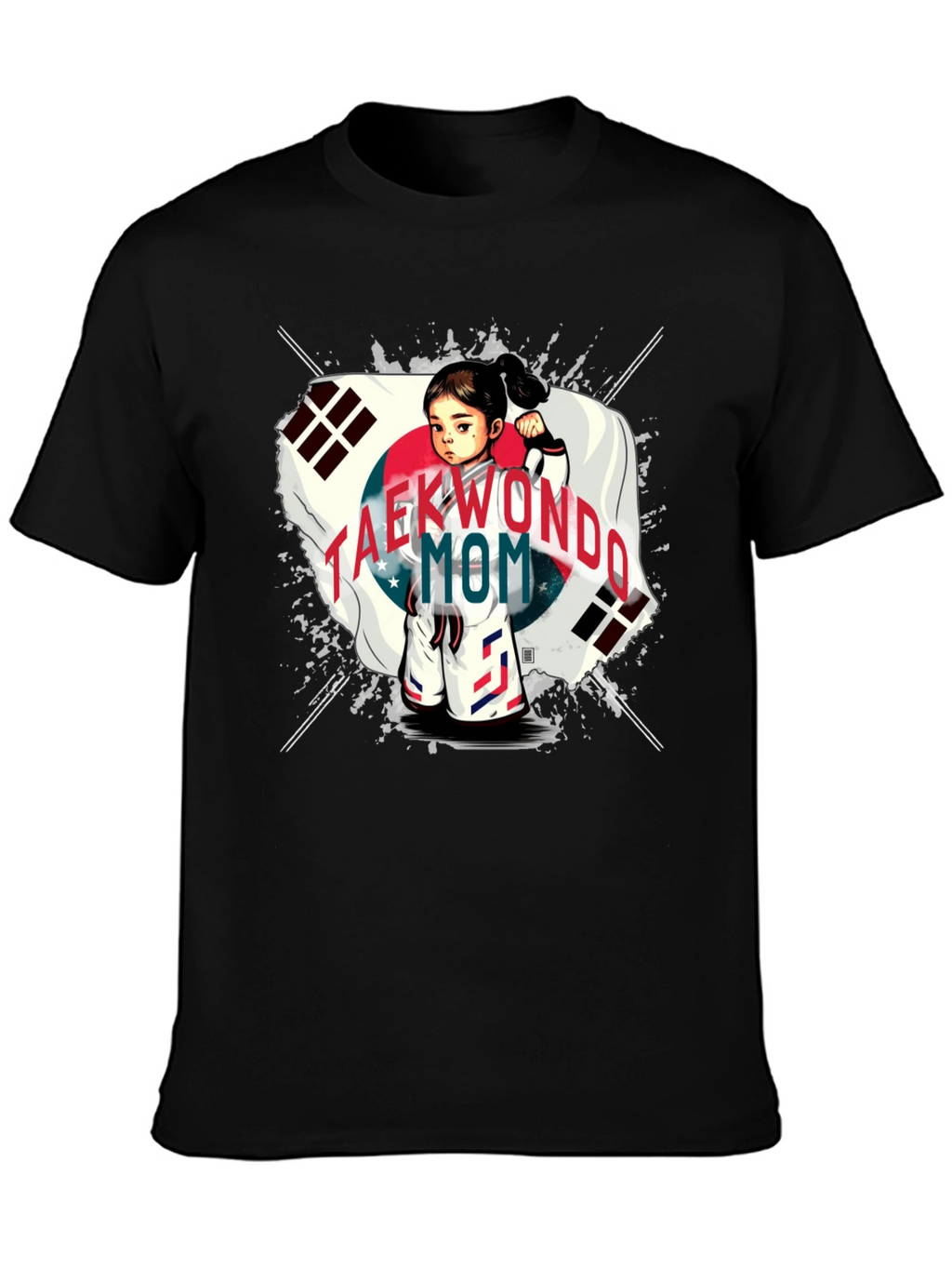 Taekwondo Mom Graphic Tee - Martial Arts Love!