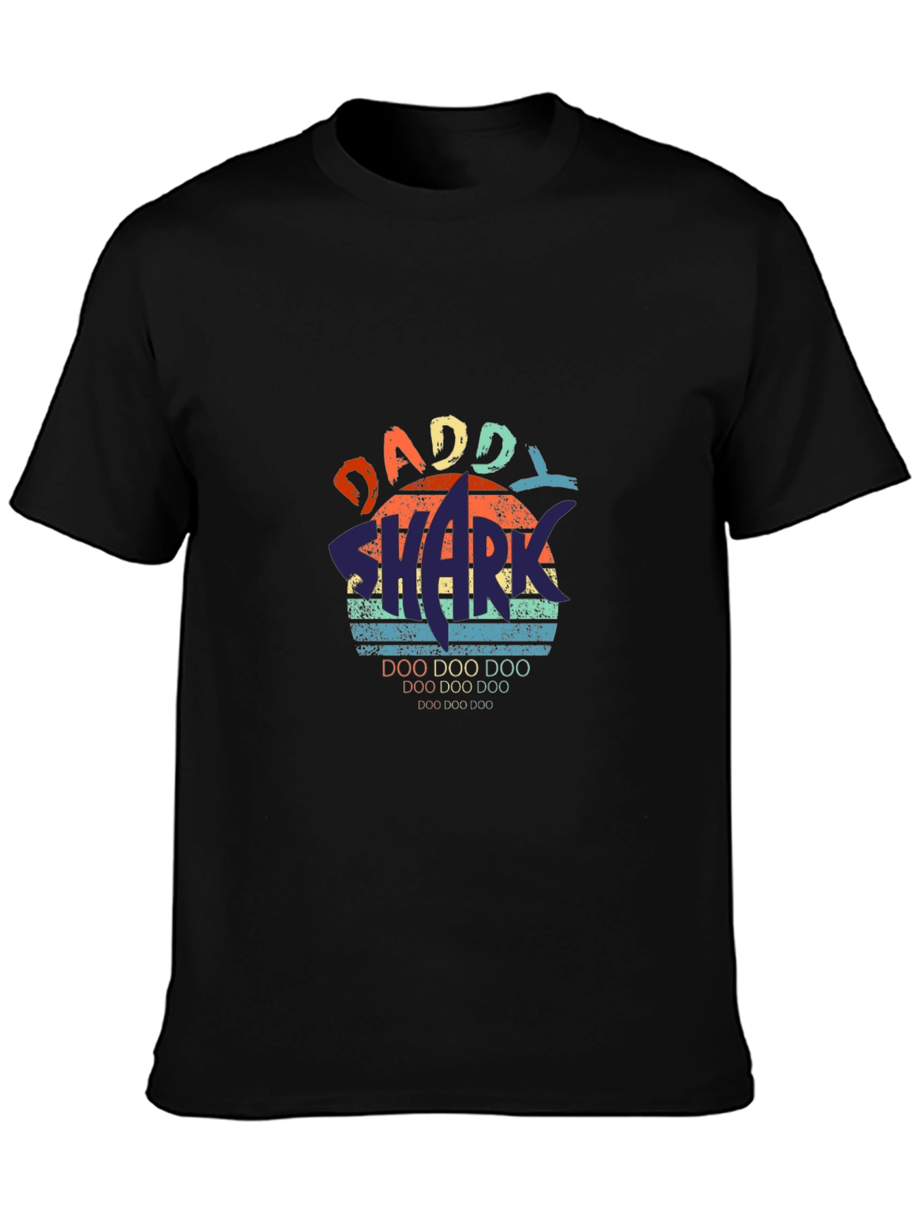 Daddy Shark Doo Doo Doo T-Shirt - Fun Family Apparel