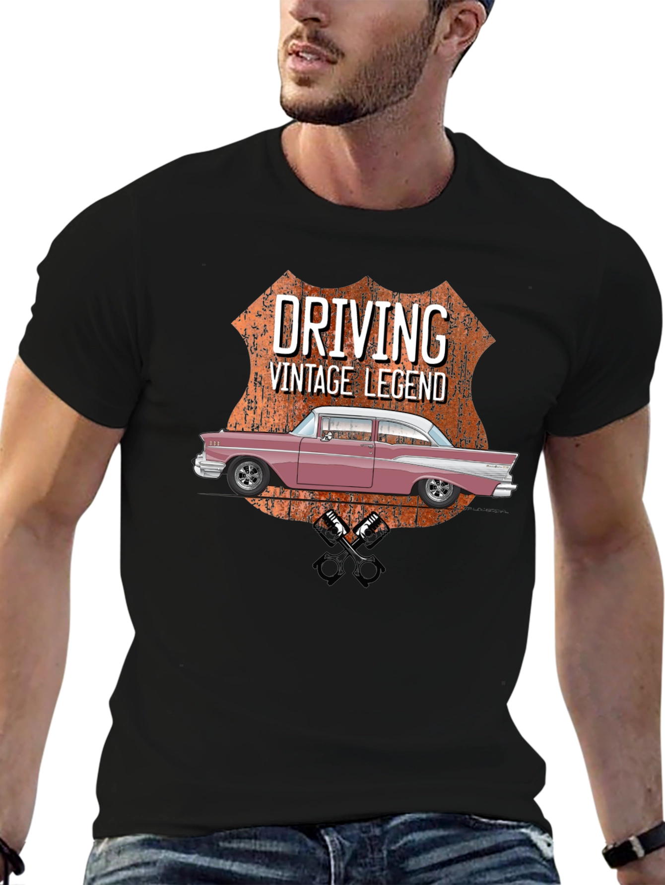 Vintage Legend Driving T-Shirt