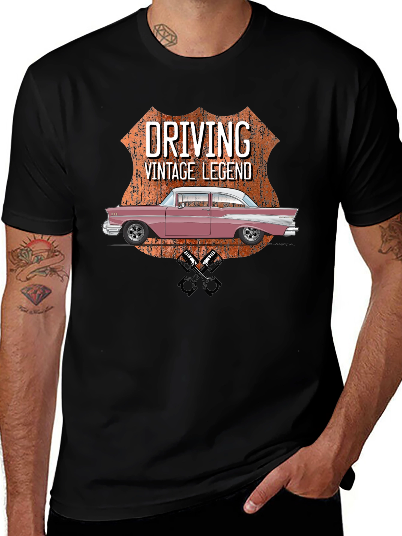 Vintage Legend Driving T-Shirt