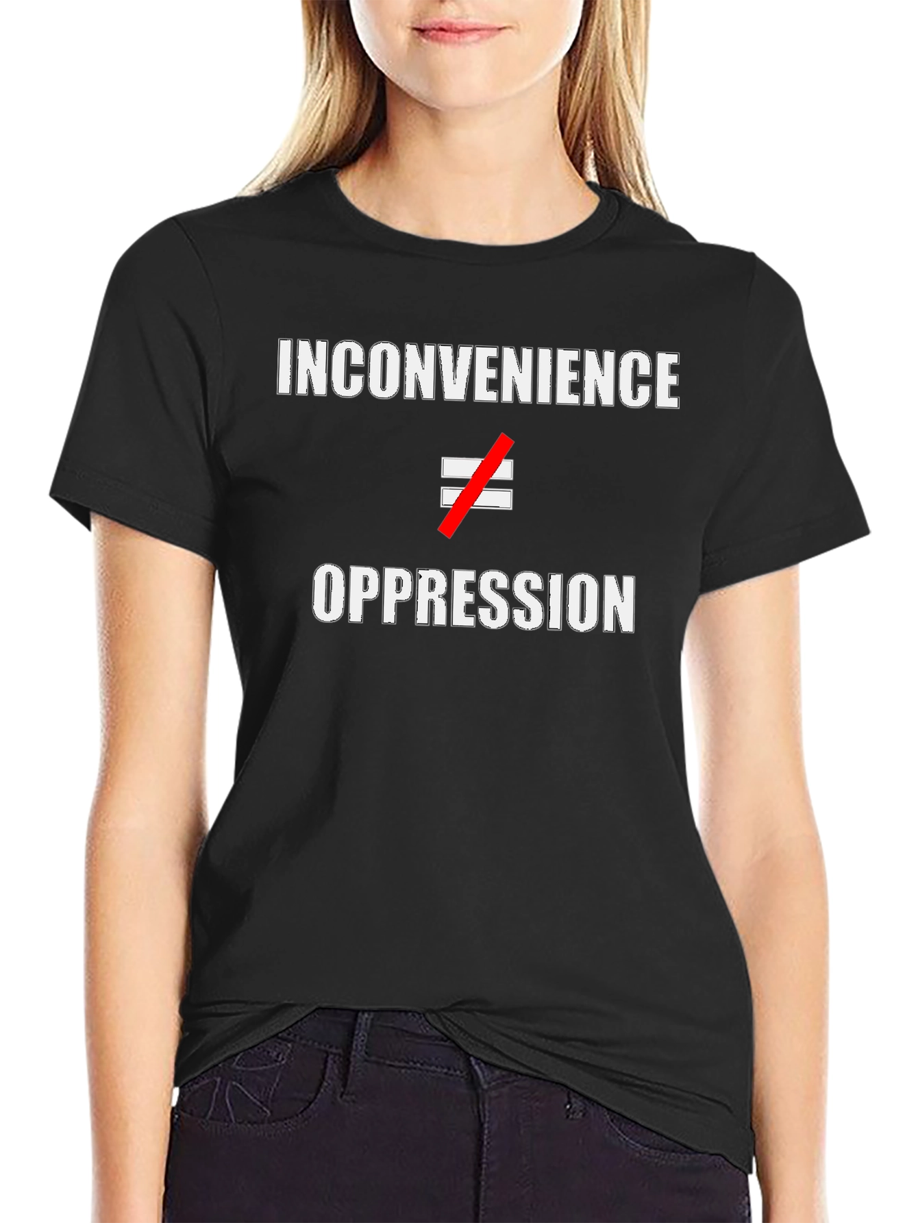 Inconvenience Not Oppression Graphic Tee