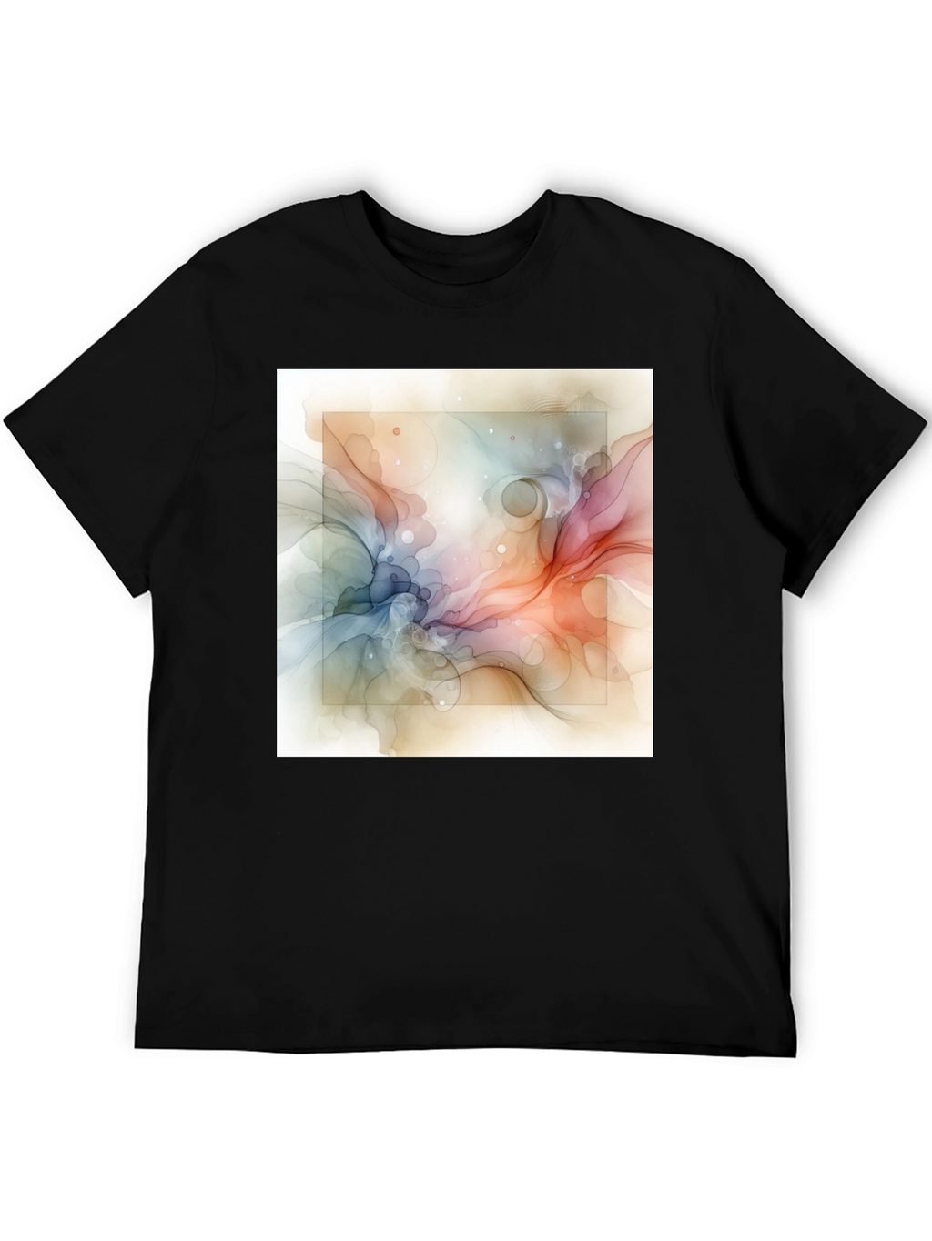 Abstract Art Graphic T-Shirt - Modern Style