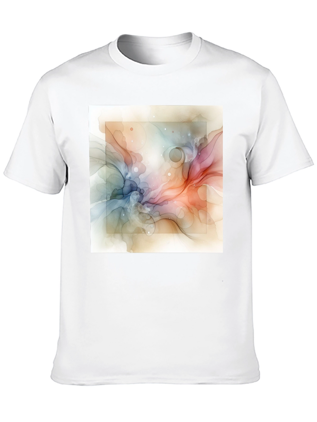 Abstract Art Graphic T-Shirt - Modern Style