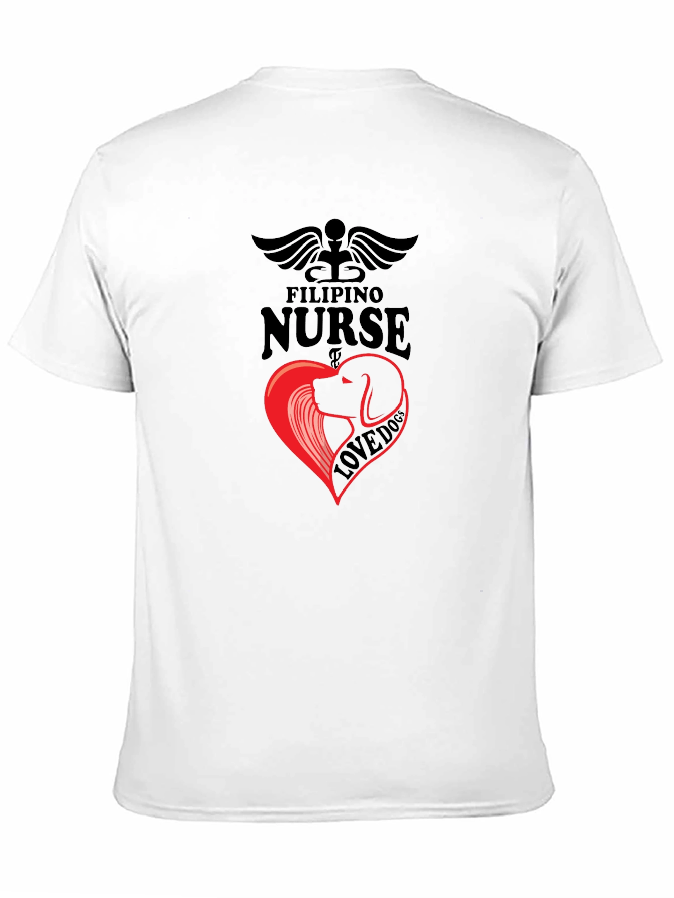 Filipino Nurse Dog Lover T-Shirt - Unique Design