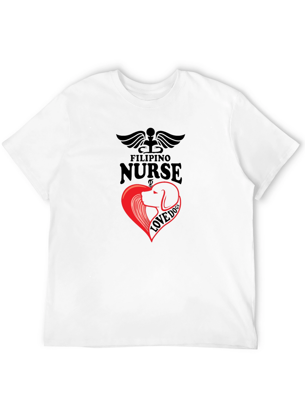 Filipino Nurse Dog Lover T-Shirt - Unique Design
