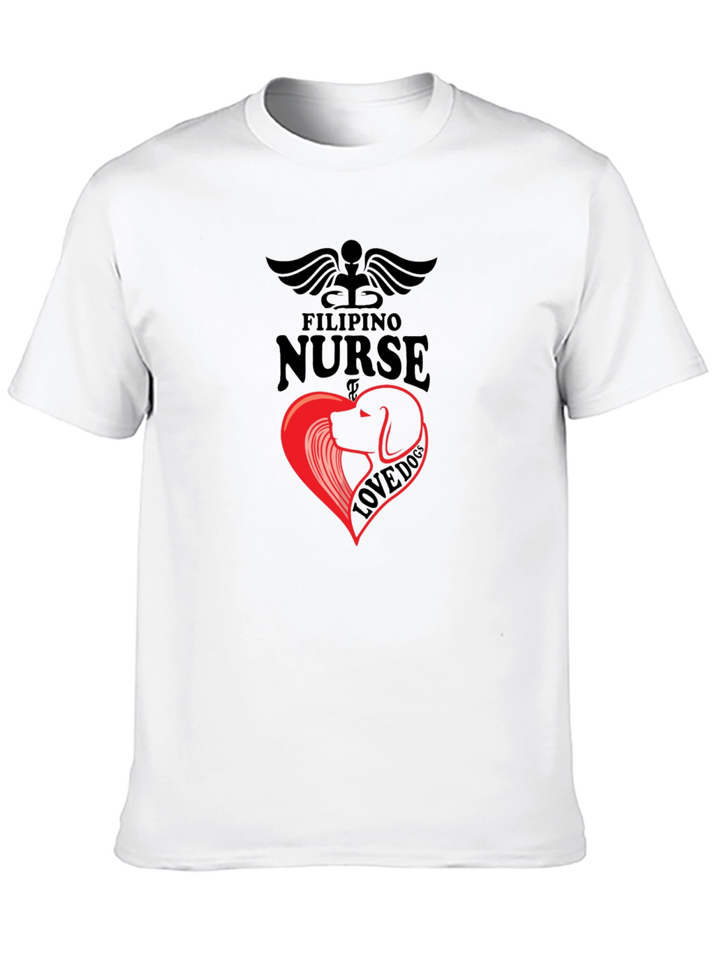 Filipino Nurse Dog Lover T-Shirt - Unique Design