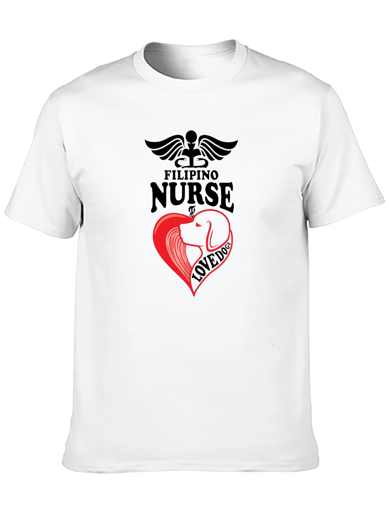 Filipino Nurse Dog Lover T-Shirt - Unique Design