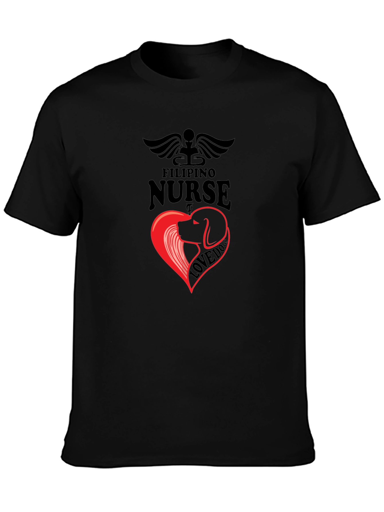 Filipino Nurse Dog Lover T-Shirt - Unique Design