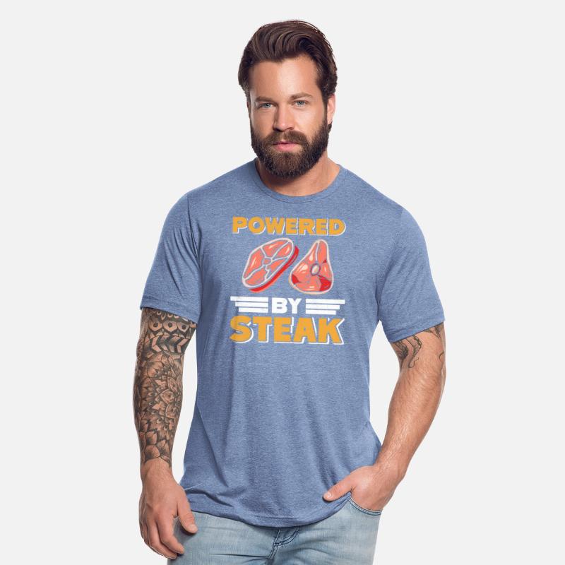 Meat Lovers POWERED BY STEAK Funny
