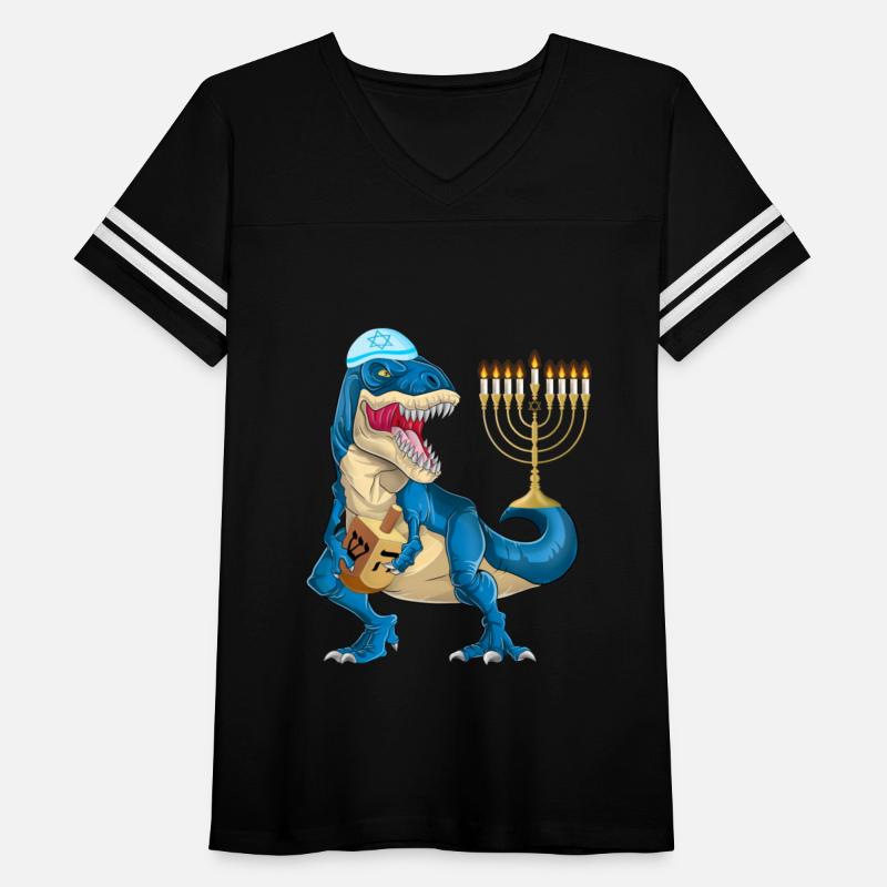 Menorasaurus Rex Shirt T Rex Dinosaur Hanukkah