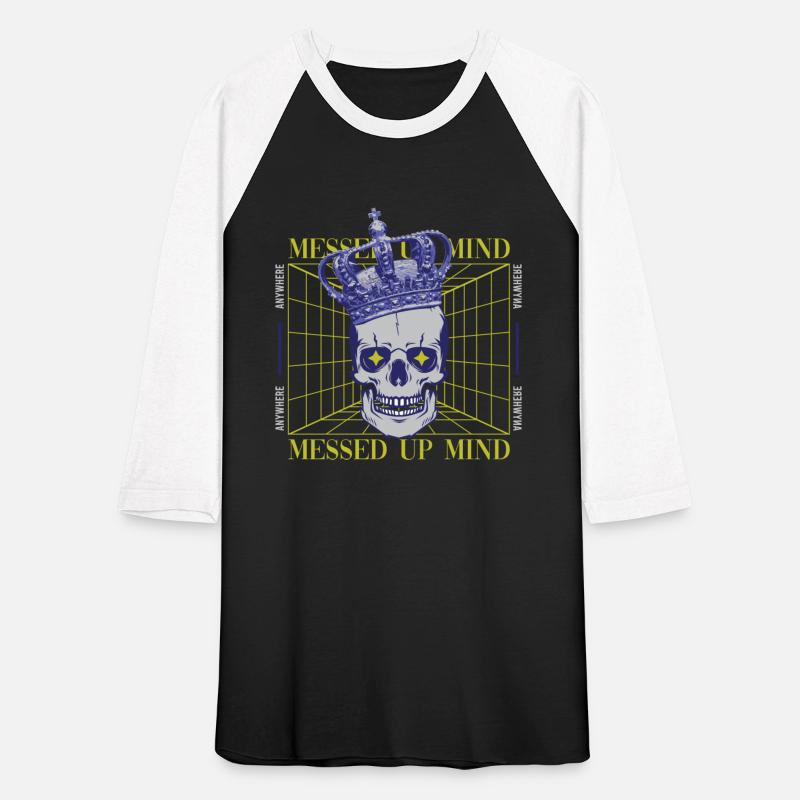 Messed Up Mind Skull Streetwear Design