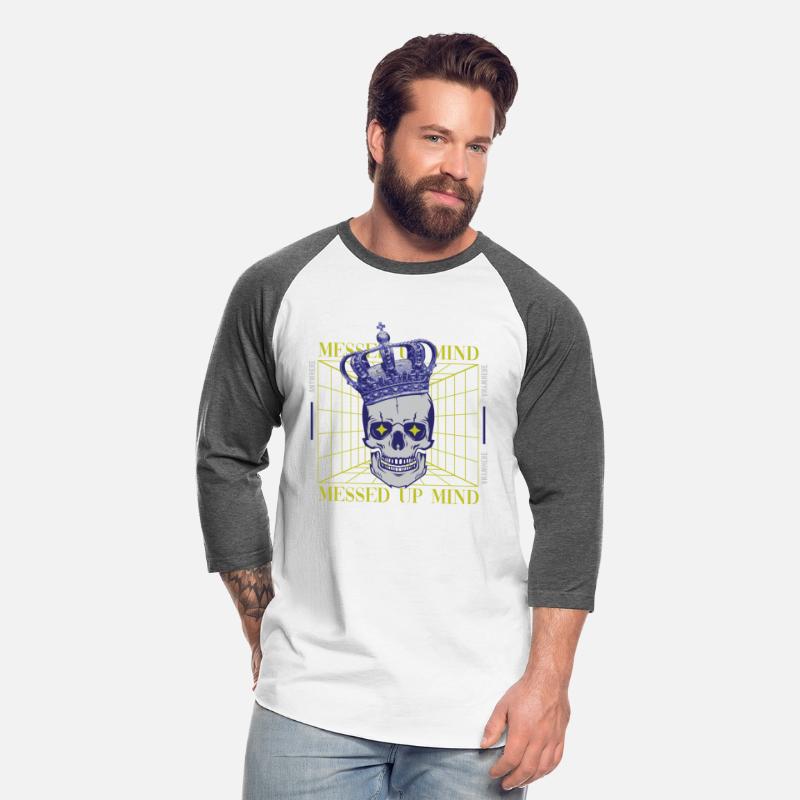 Messed Up Mind Skull Streetwear Design