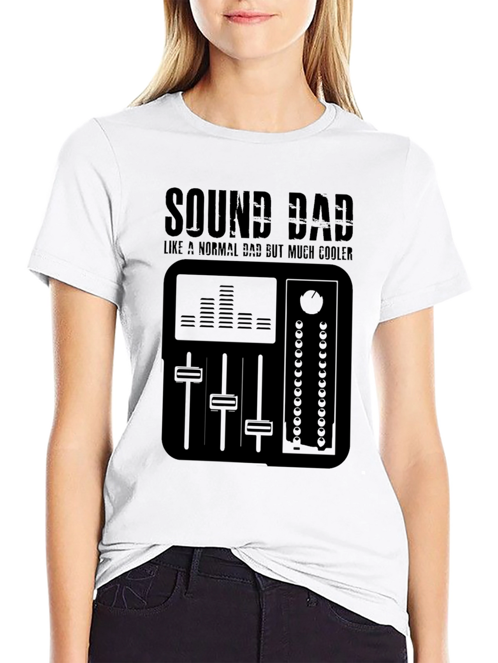 Sound Dad T-Shirt - Cool Music Mixer Design