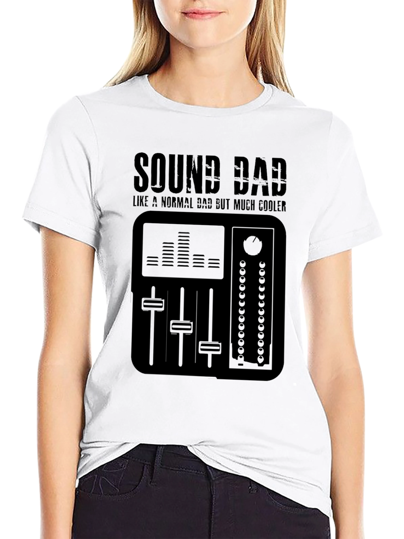 Sound Dad T-Shirt - Cool Music Mixer Design