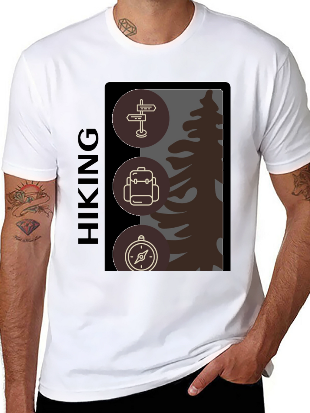 Hiking Adventure T-Shirt - Nature Explorer Apparel