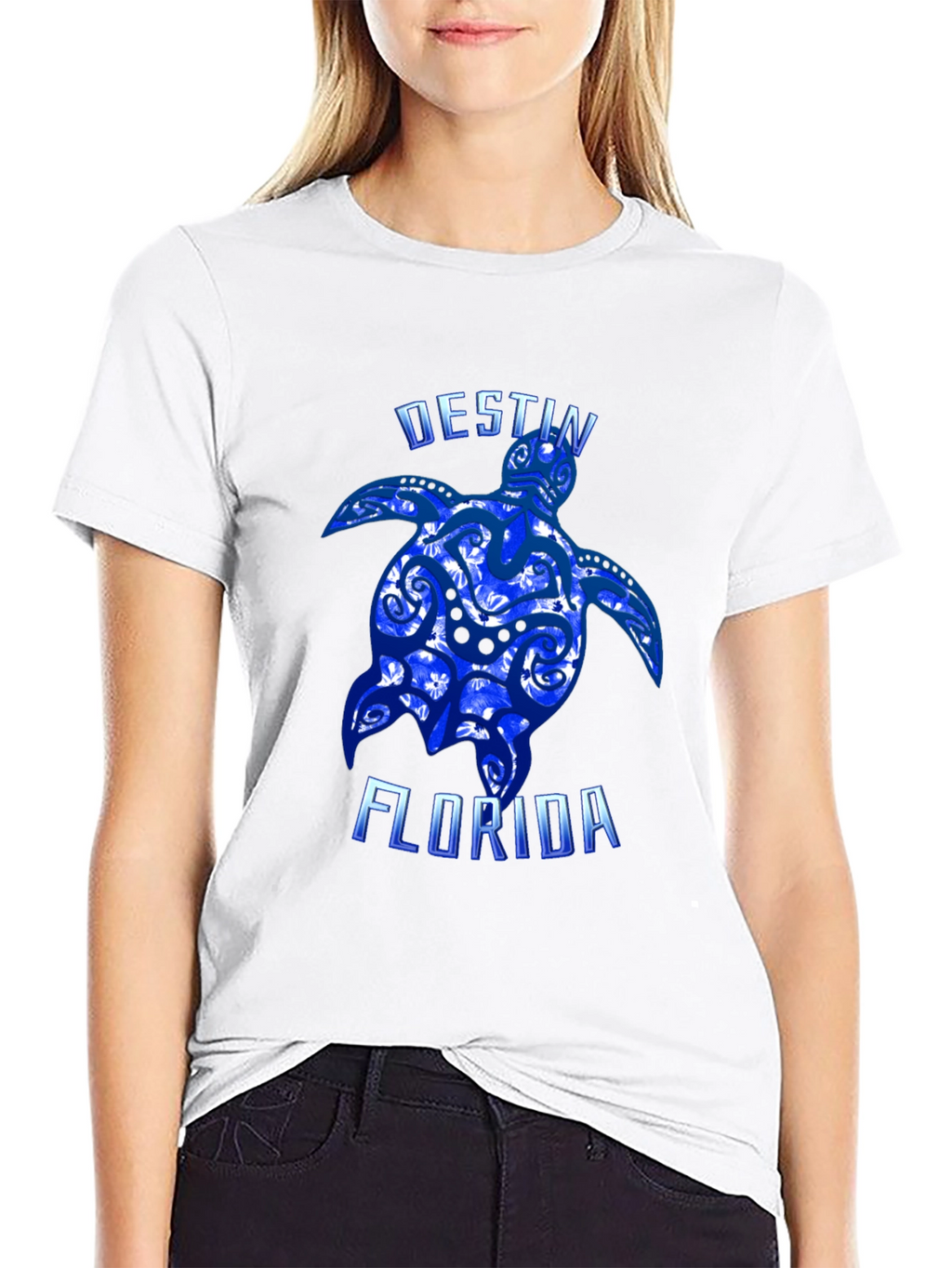 Destin Florida Turtle Graphic Tee