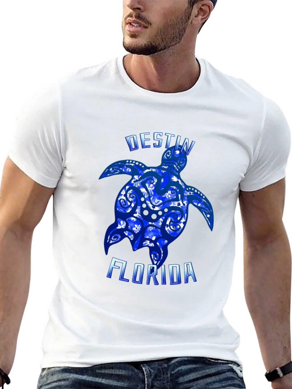 Destin Florida Turtle Graphic Tee