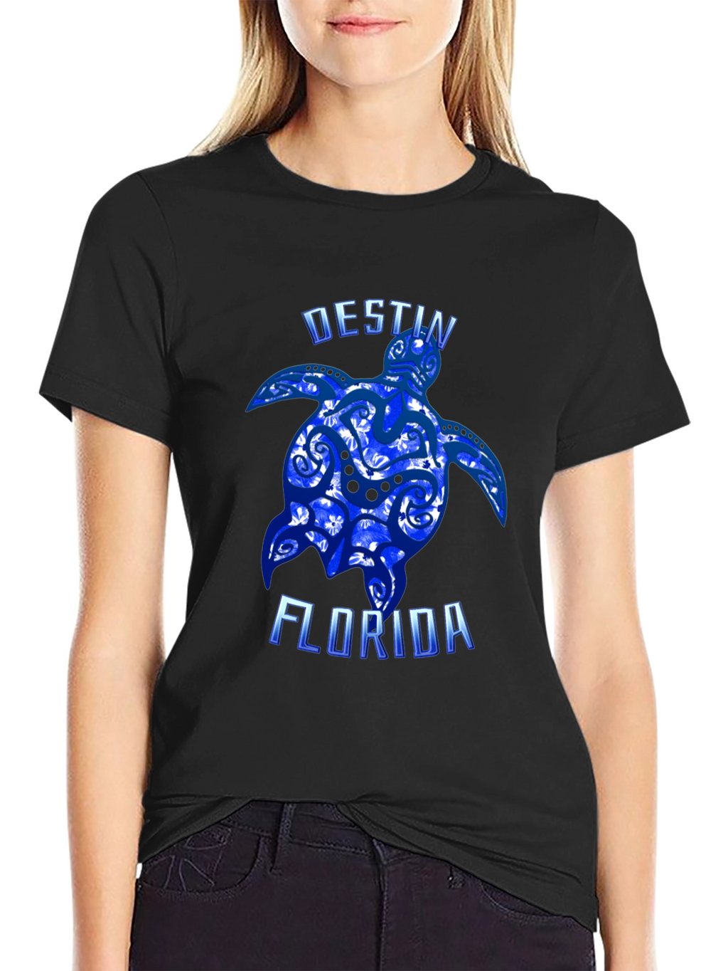 Destin Florida Turtle Graphic Tee