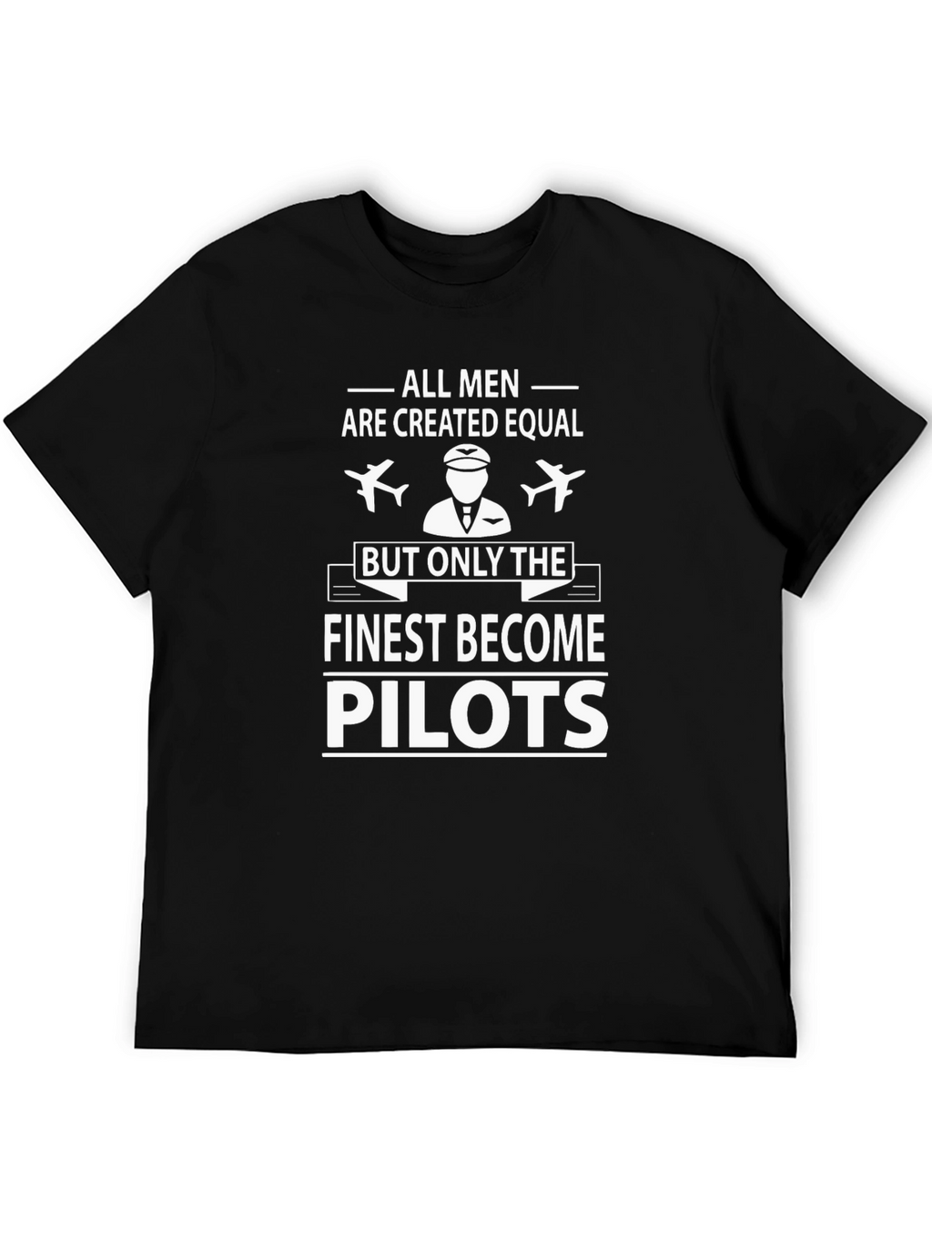 Finest Pilots Graphic Tee - Aviation Enthusiast Shirt