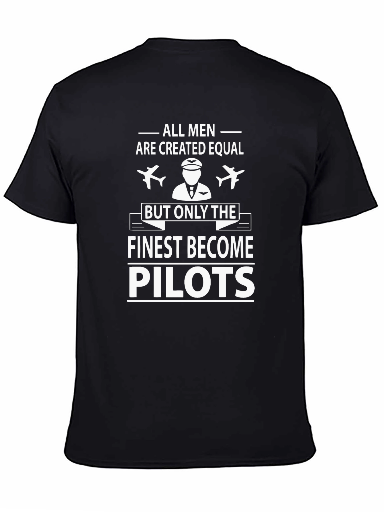 Finest Pilots Graphic Tee - Aviation Enthusiast Shirt