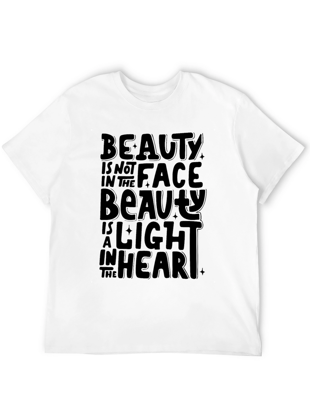 Beauty Within Black Graphic Tee