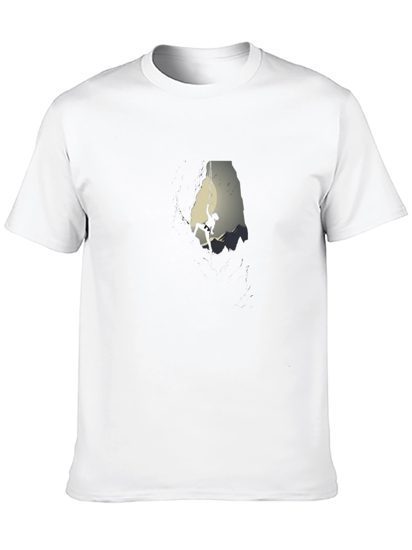 Climbing Silhouette Graphic T-Shirt