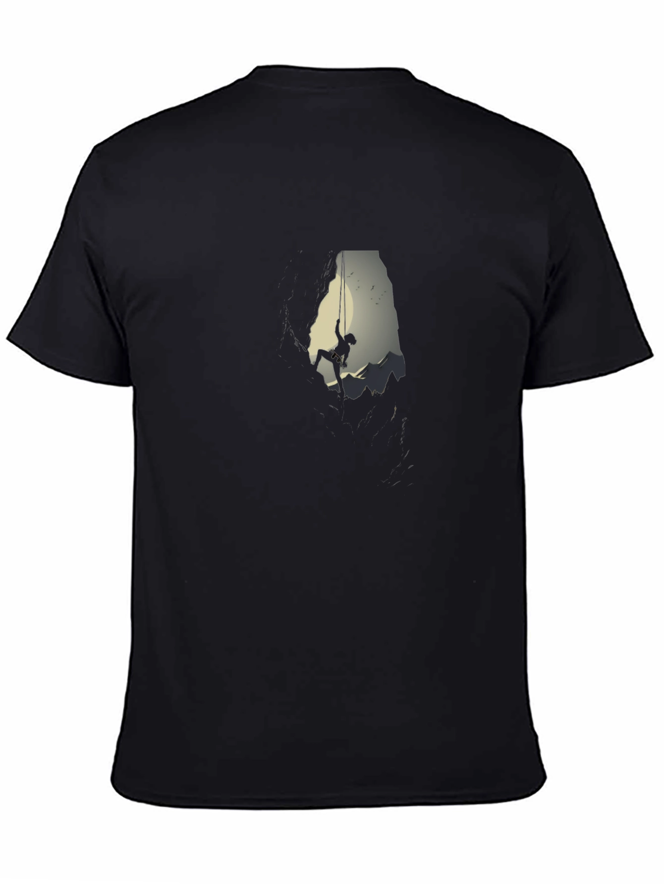 Climbing Silhouette Graphic T-Shirt