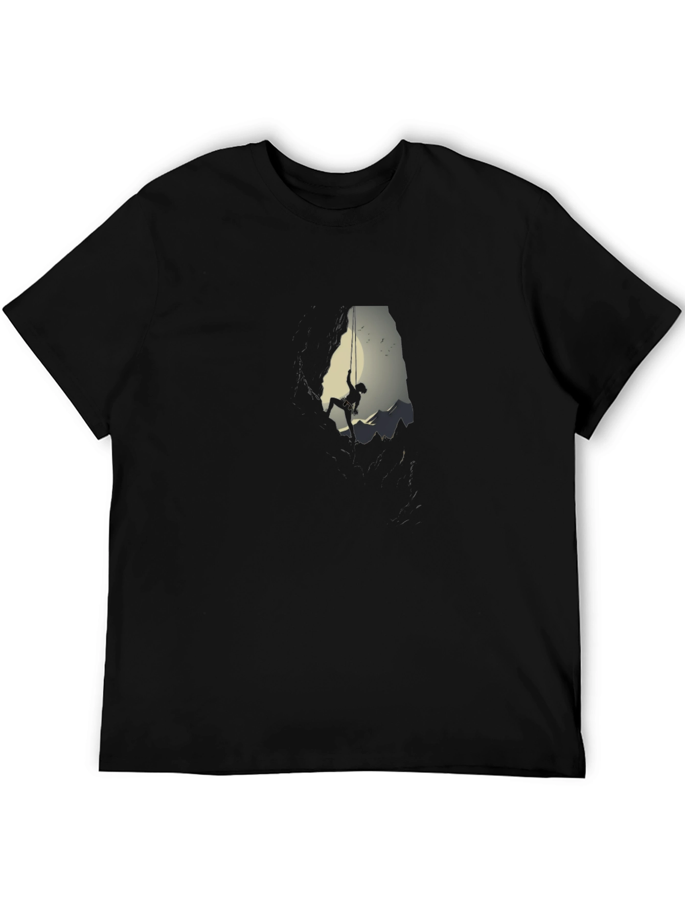 Climbing Silhouette Graphic T-Shirt