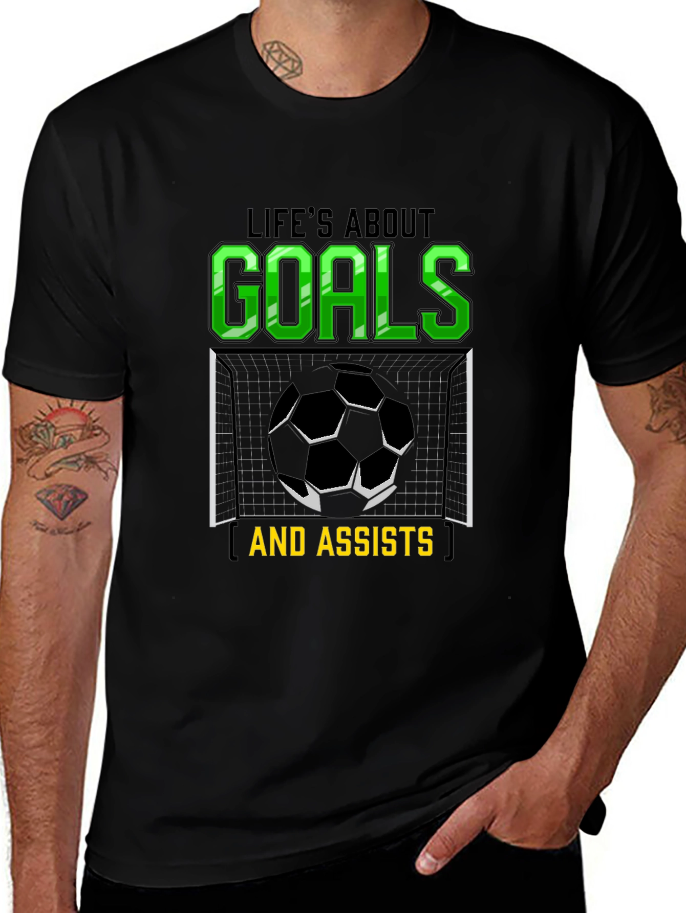 Lifes About Goals & Assists T-Shirt