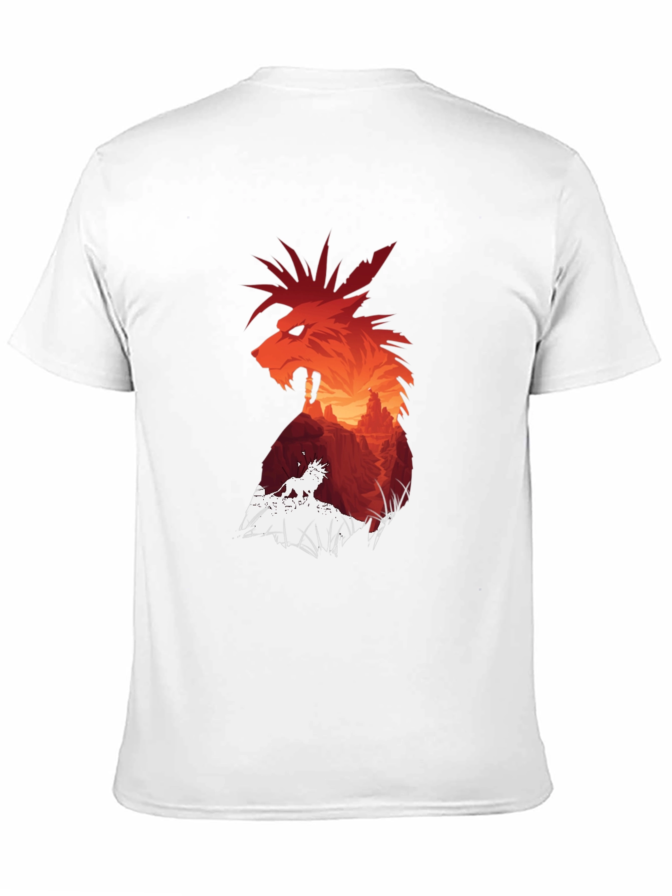 Red XIII T-Shirt - Final Fantasy VII Inspired