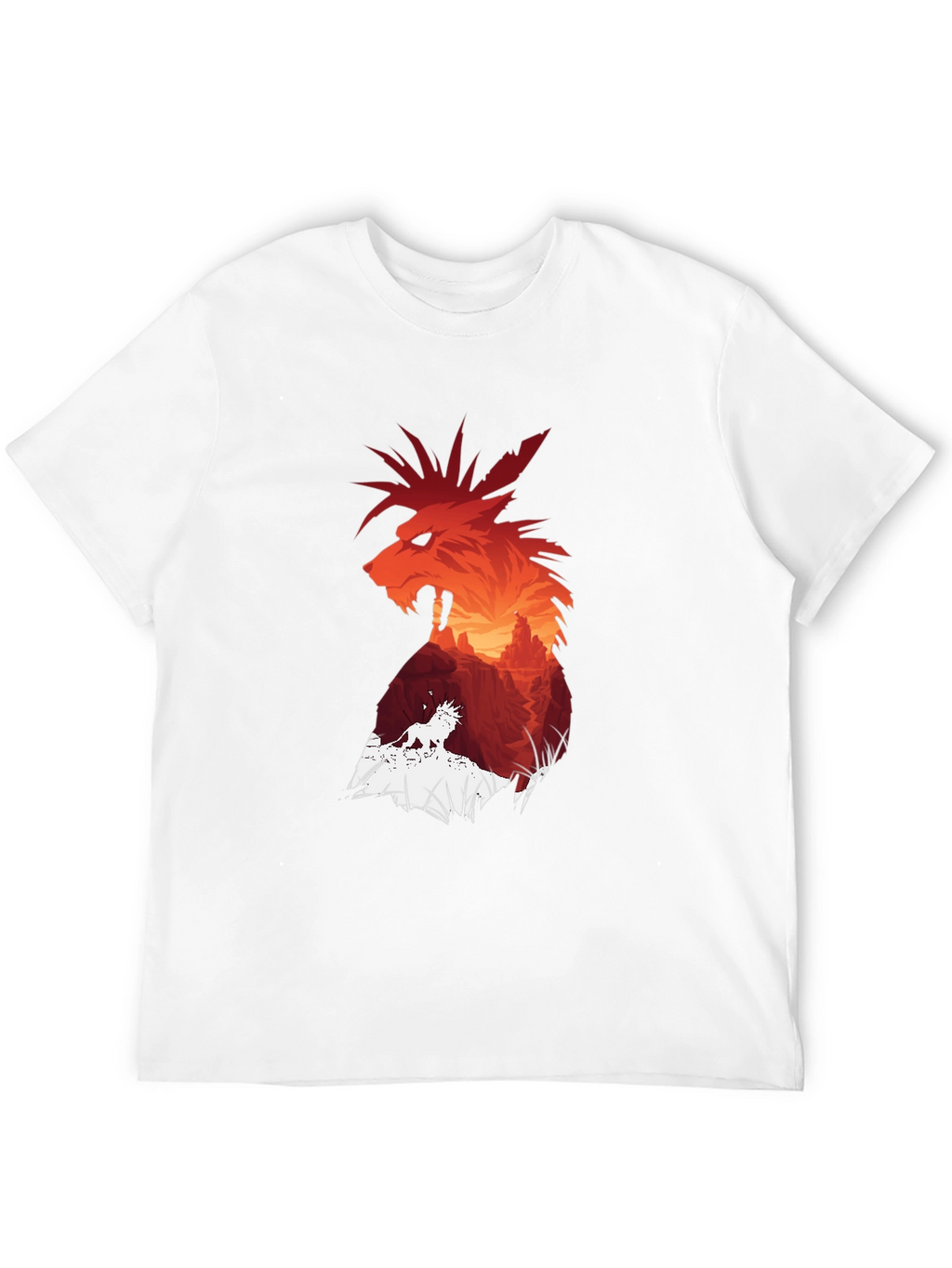 Red XIII T-Shirt - Final Fantasy VII Inspired