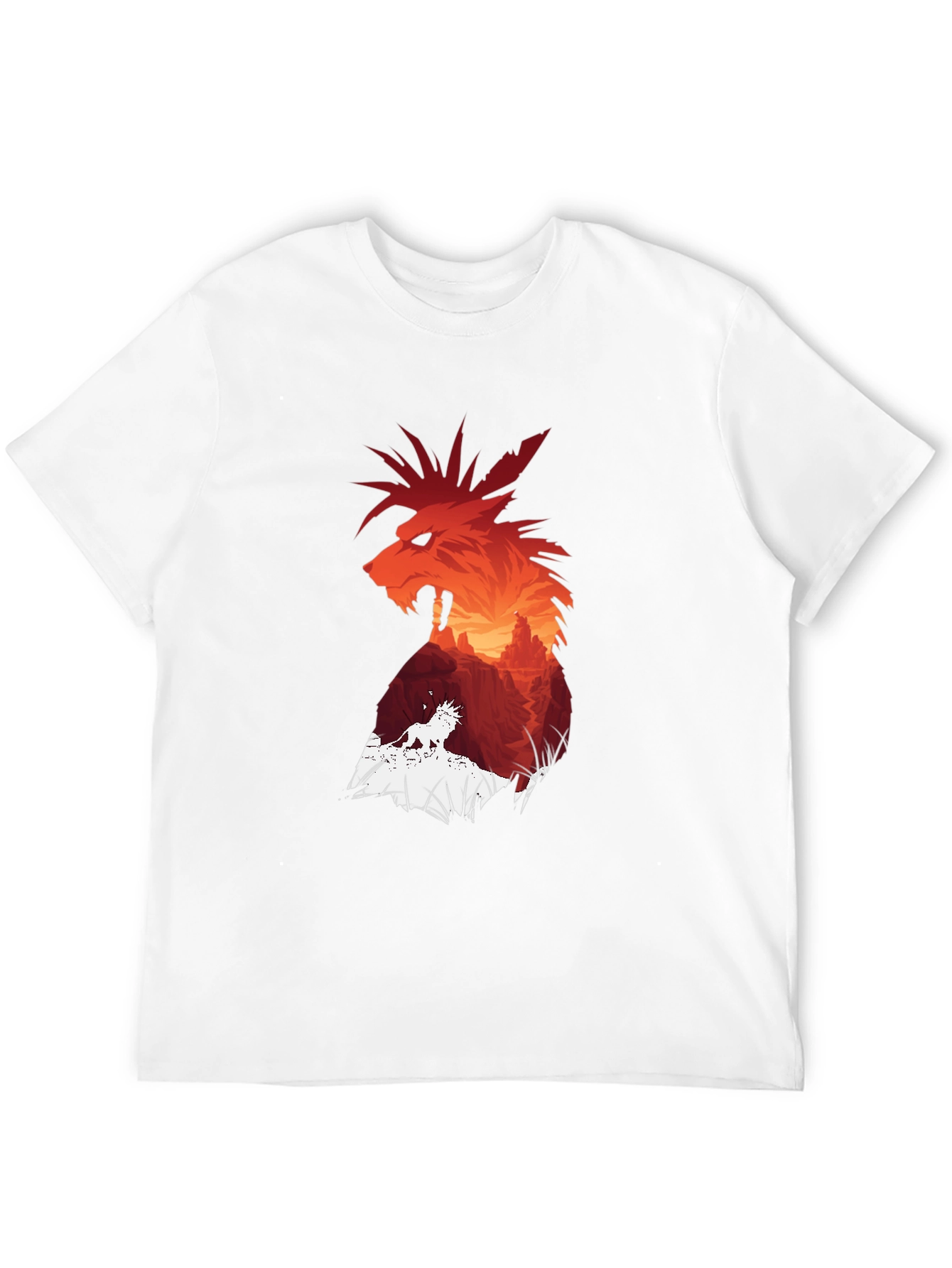 Red XIII T-Shirt - Final Fantasy VII Inspired