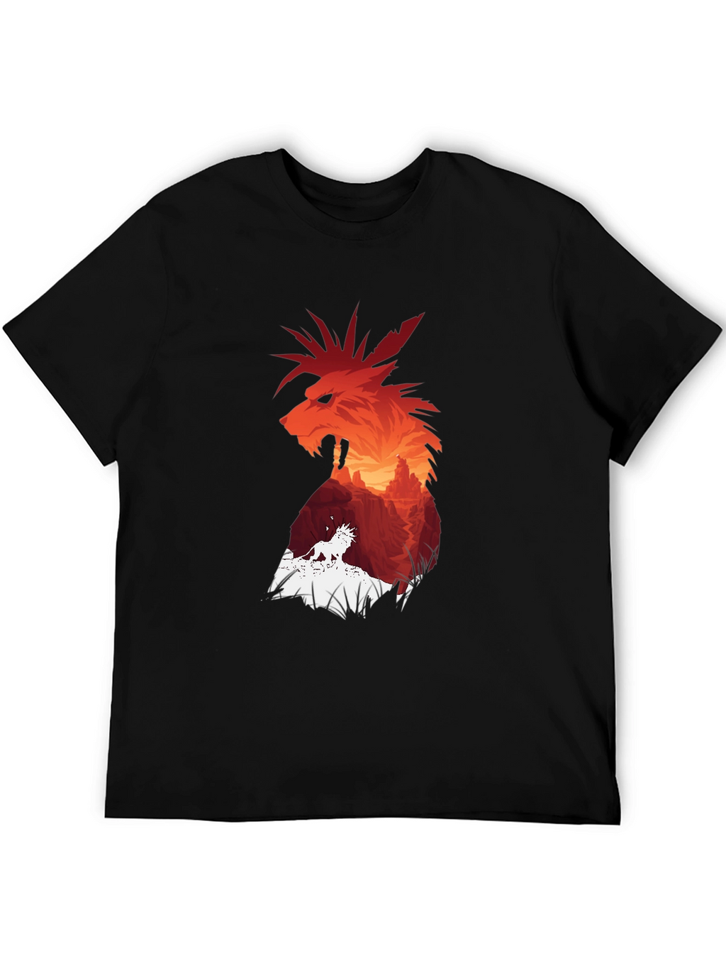 Red XIII T-Shirt - Final Fantasy VII Inspired