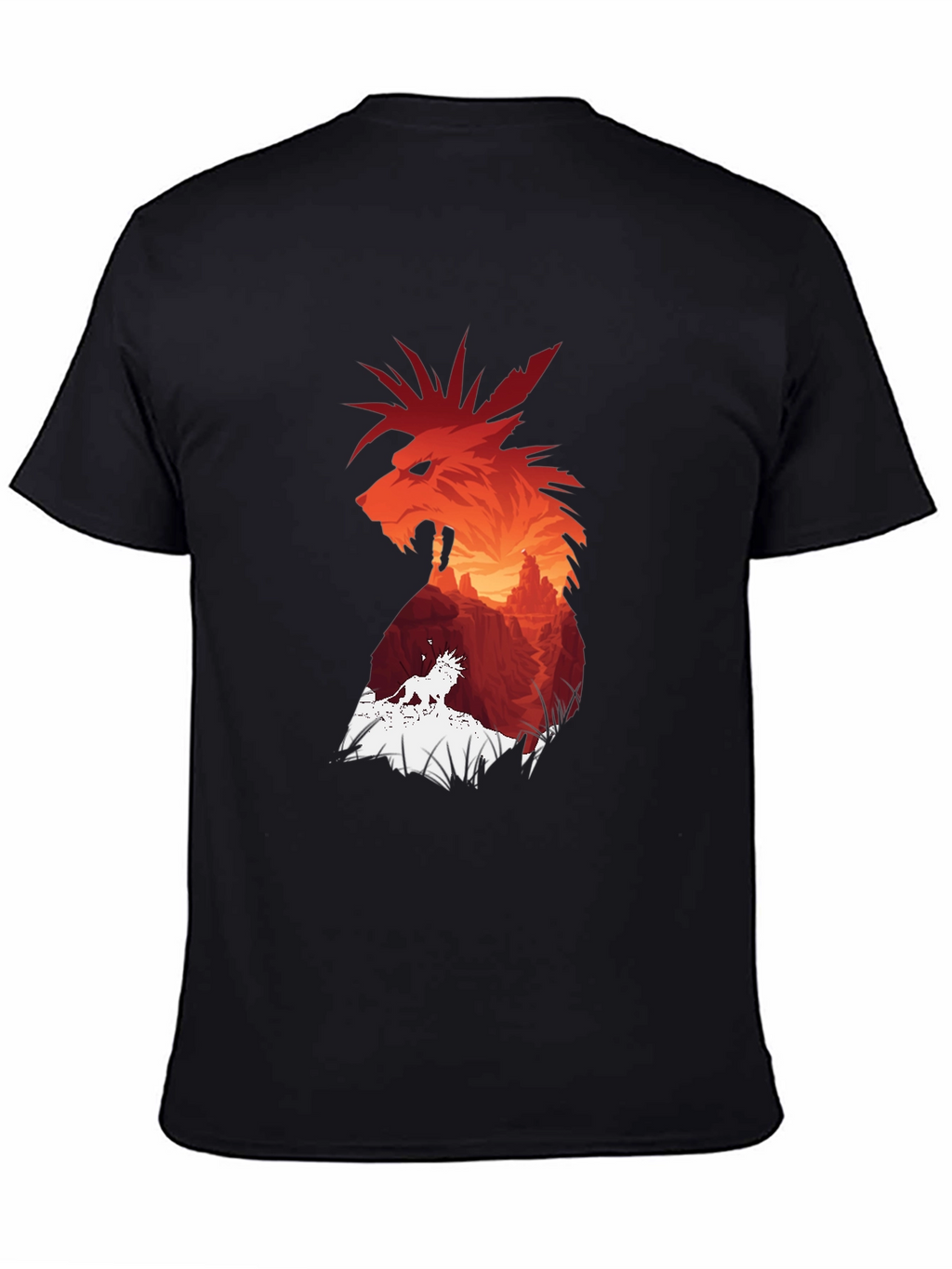 Red XIII T-Shirt - Final Fantasy VII Inspired
